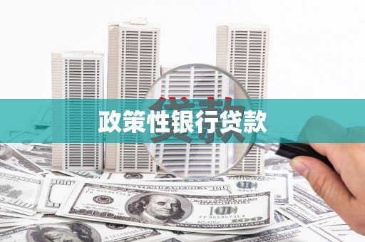夷陵政策性银行贷款