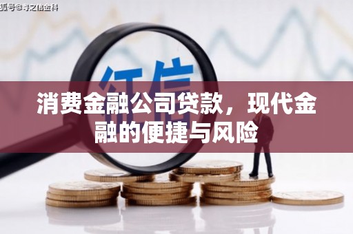 夷陵消费金融公司贷款，现代金融的便捷与风险