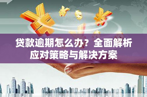 夷陵贷款逾期怎么办？全面解析应对策略与解决方案