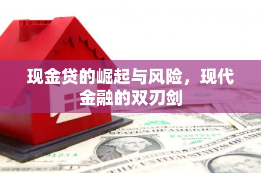 夷陵现金贷的崛起与风险，现代金融的双刃剑