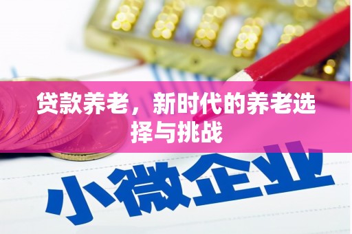 夷陵贷款养老，新时代的养老选择与挑战